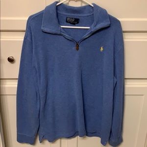 Polo 1/4 Zip Sweater XL